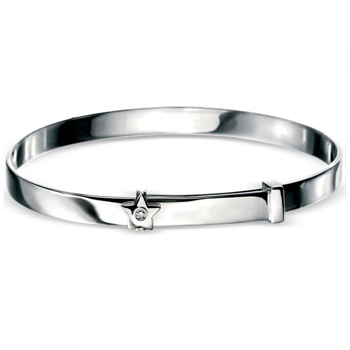 Childs D for Diamond Star Baby Bangle