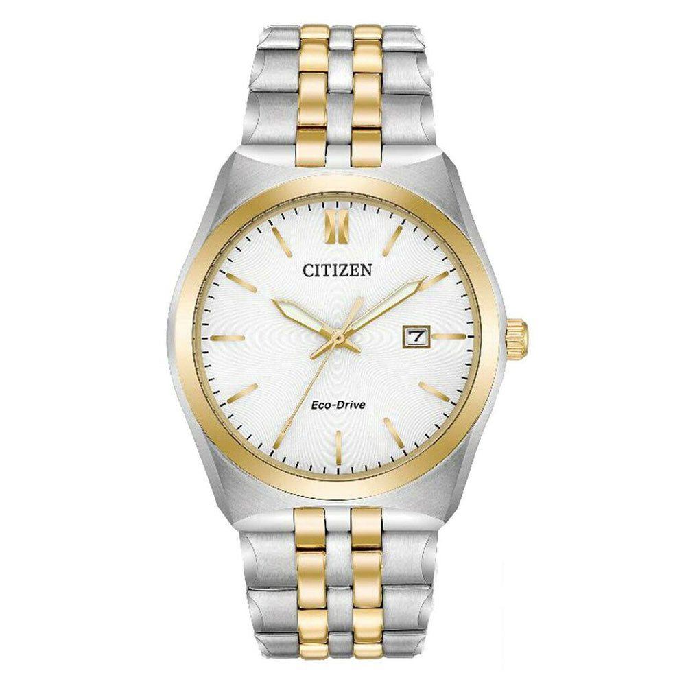 Citizen Eco-Drive Two Tone Bracelet Watch BM7334-58A - Michael Jones Jeweller
