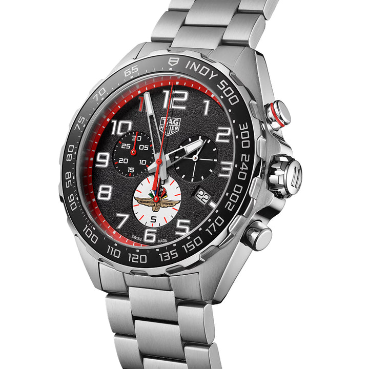 TAG Heuer Formula 1 Chronograph x Indy 500 43mm 200m Quartz Watch CAZ101AW.BA0842 - Michael Jones Jeweller