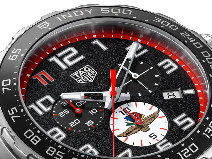 TAG Heuer Formula 1 Chronograph x Indy 500 43mm 200m Quartz Watch CAZ101AW.BA0842 - Michael Jones Jeweller