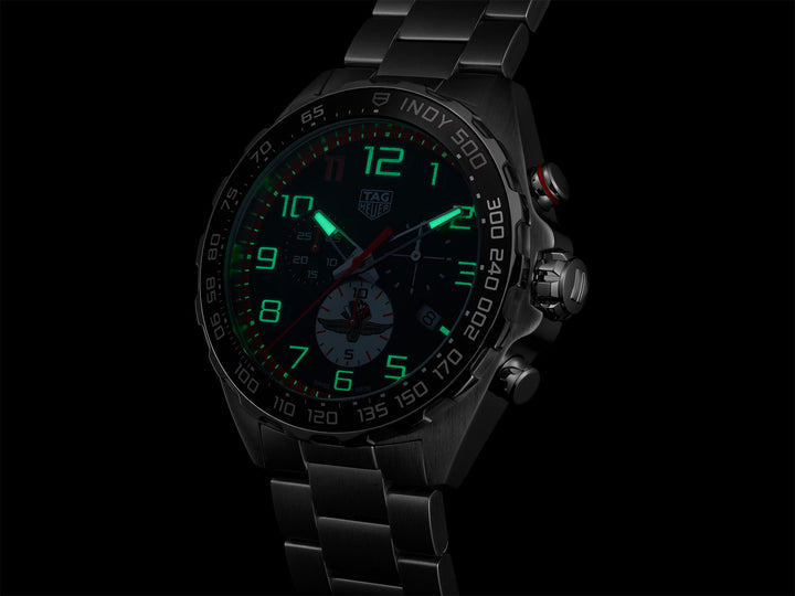 TAG Heuer Formula 1 Chronograph x Indy 500 43mm 200m Quartz Watch CAZ101AW.BA0842 - Michael Jones Jeweller