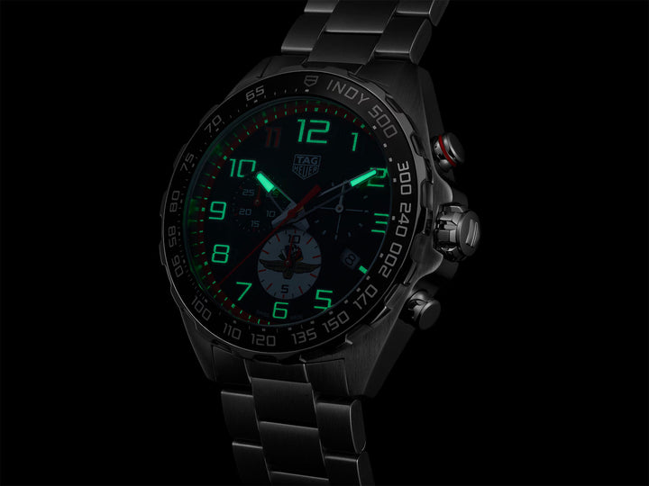 TAG Heuer Formula 1 Chronograph x Indy 500 43mm 200m Quartz Watch CAZ101AW.BA0842