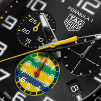 TAG Heuer Formula 1 Chronograph x Senna Special Edition 43mm Quartz Watch CAZ101AX.BA0637