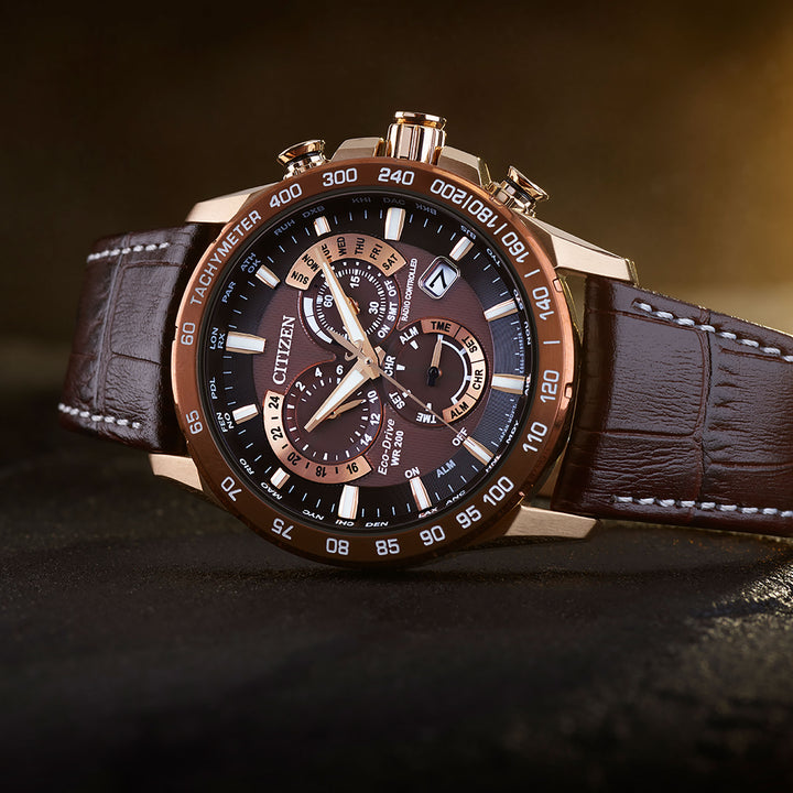 Citizen Eco-Drive Perpetual Chrono A-T Watch CB5896-03X