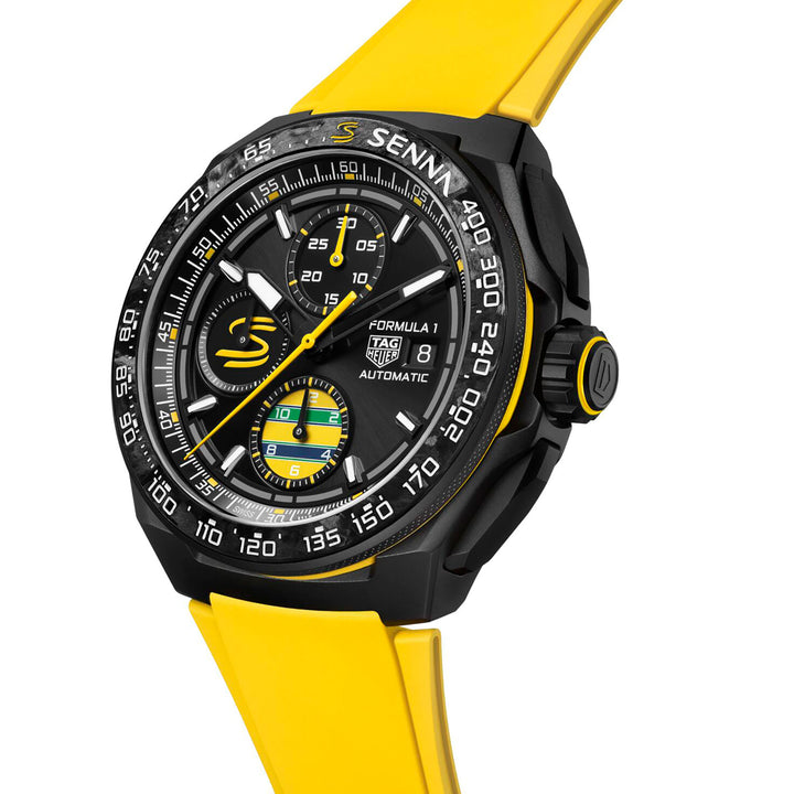 TAG Heuer Formula 1 Chronograph x Senna Special Edition 44mm Automatic Watch CBZ2081.FT8092