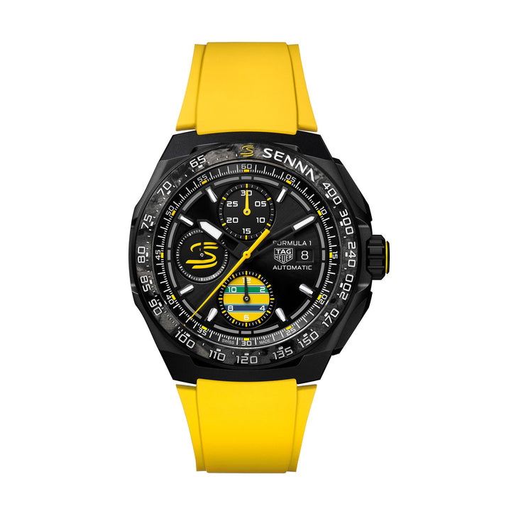 TAG Heuer Formula 1 Chronograph x Senna Special Edition 44mm Automatic Watch CBZ2081.FT8092