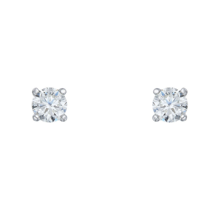 Diamond 0.40ct 9ct White Gold Stud Earrings