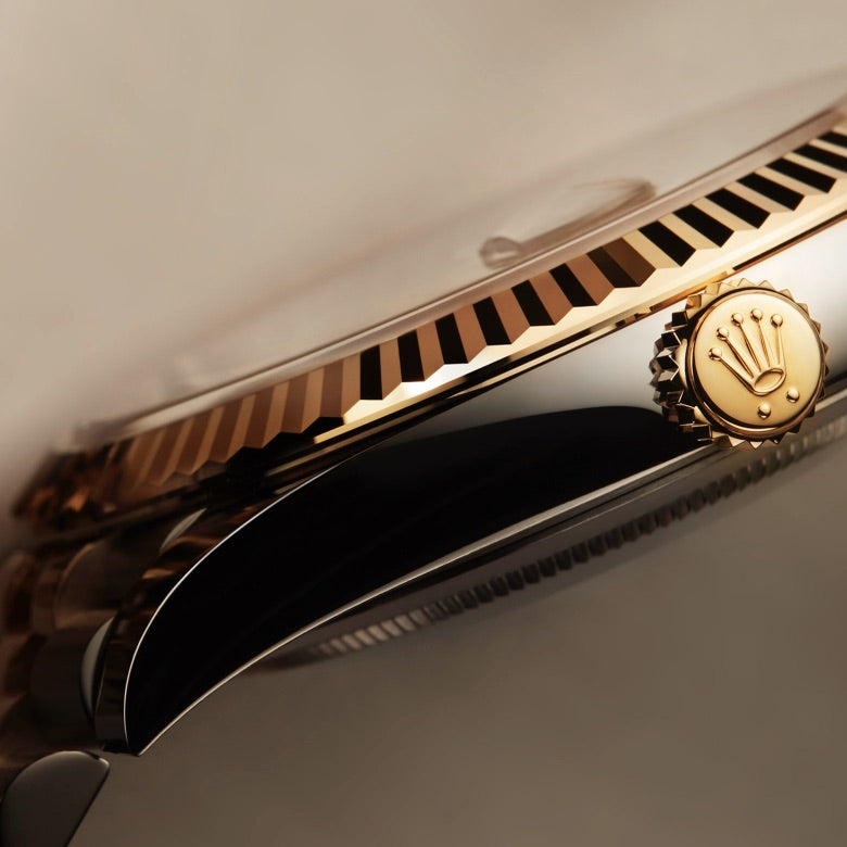 Close up of a Rolex Crown