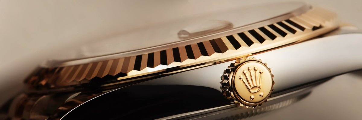 Close up of a Rolex Crown