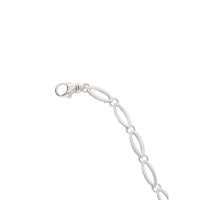 Boat Link 9ct White Gold Necklace