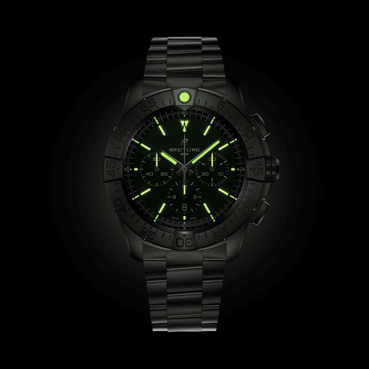 Breitling Super Avenger B01 Chronograph 46mm Automatic Watch EB0148101B1E1 - Michael Jones Jeweller