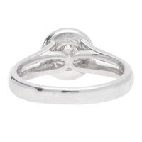 Pre-Owned Diamond 0.40ct Platinum Cluster Ring - Michael Jones Jeweller