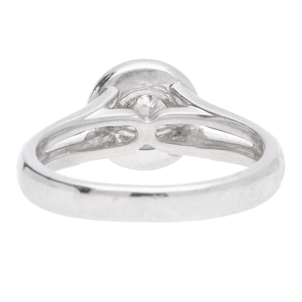Pre-Owned Diamond 0.40ct Platinum Cluster Ring - Michael Jones Jeweller