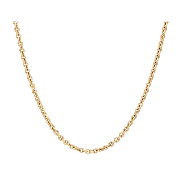 Pre-Owned 20-inch 9ct Yellow Gold Belcher Chain - Michael Jones Jeweller