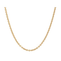Pre-Owned 20-inch 9ct Yellow Gold Belcher Chain - Michael Jones Jeweller