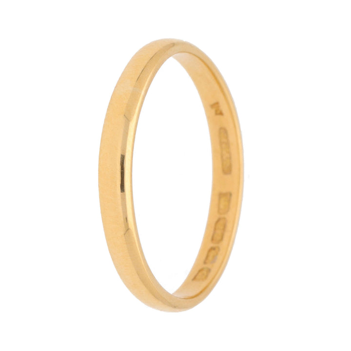 Pre-Owned 22ct Yellow Gold Wedding Band 2.6mm