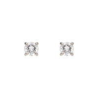 Pre-Owned Diamond 0.80ct Solitaire Stud Earrings