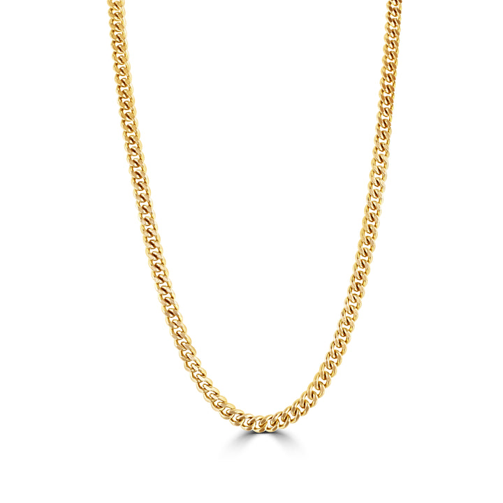 Pre-Owned 9ct Yellow Gold Curb Link 20 Inch Chain