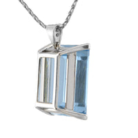 Pre-Owned Aquamarine Pendant