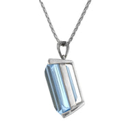 Pre-Owned Aquamarine Pendant