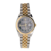 Pre-Owned Rolex Datejust 36 Bicolour Automatic Watch 126233 - Michael Jones Jeweller