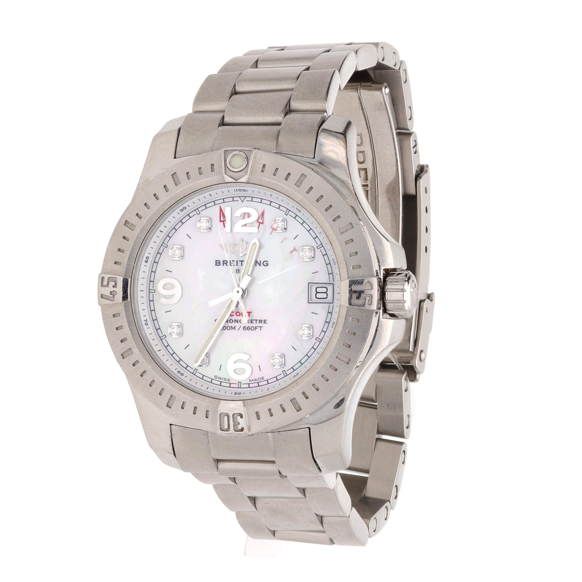 Pre-Owned Breitling Colt 36mm Quartz Watch A7438911/A771 - Michael Jones Jeweller