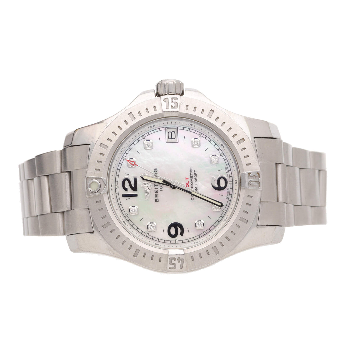 Pre-Owned Breitling Colt 36mm Quartz Watch A7438911/A771 - Michael Jones Jeweller