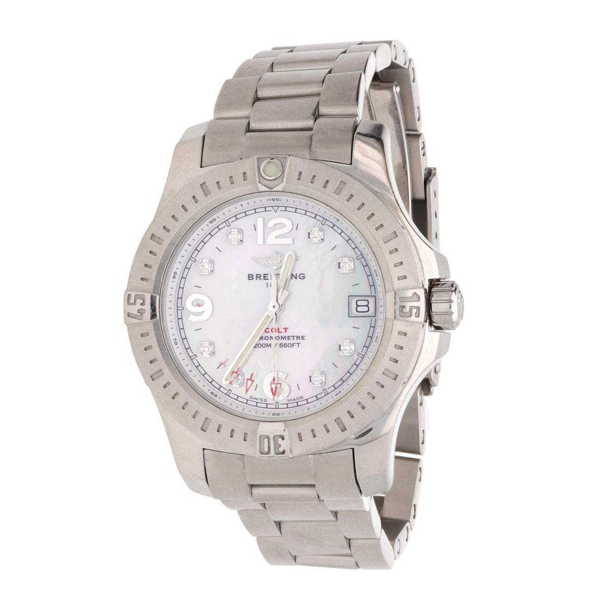 Pre-Owned Breitling Colt 36mm Quartz Watch A7438911/A771 - Michael Jones Jeweller