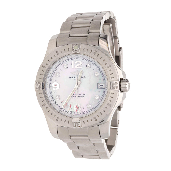 Pre-Owned Breitling Colt 36mm Quartz Watch A7438911/A771