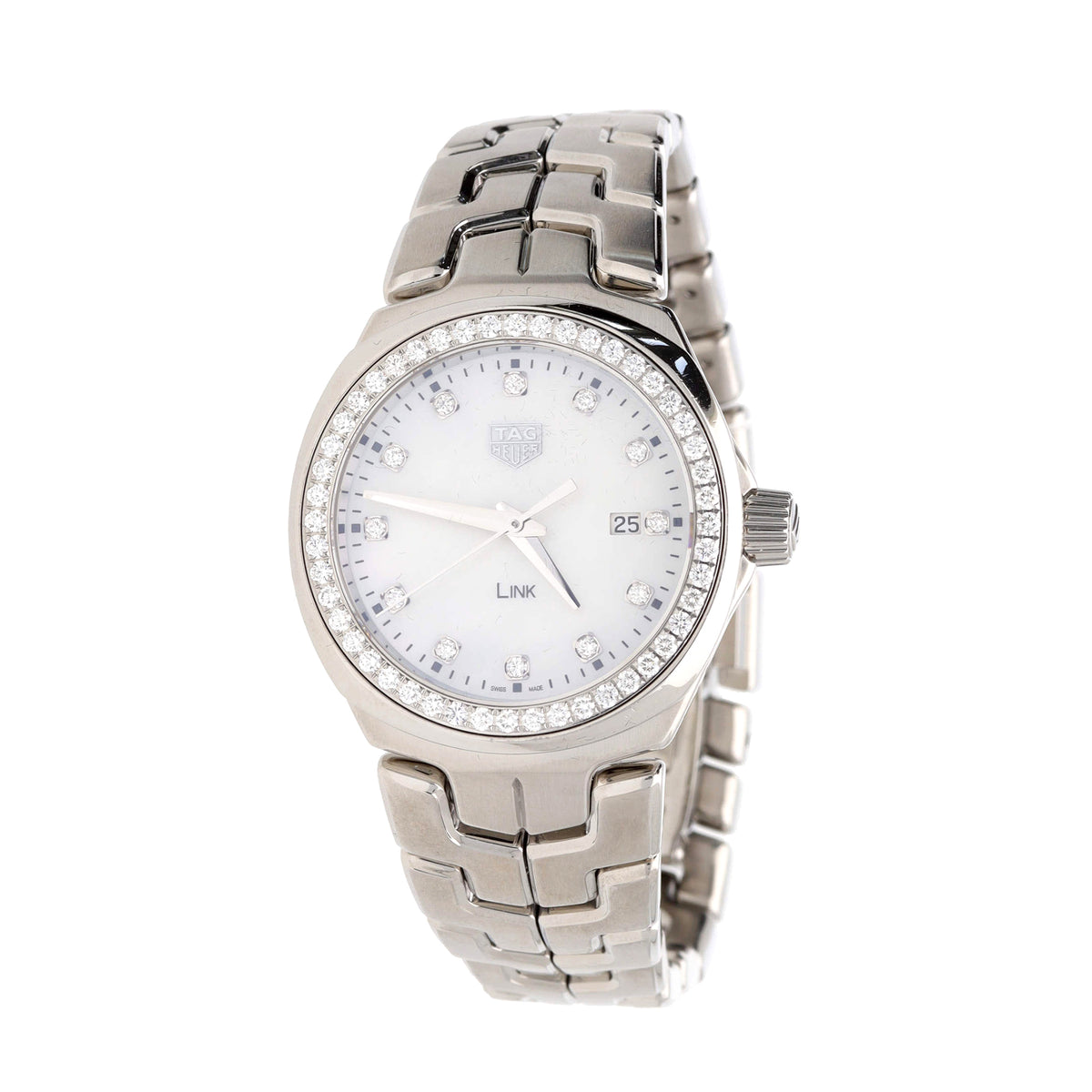 Pre-Owned TAG Heuer Link 32mm Quartz Watch WKR2532 - Michael Jones Jeweller