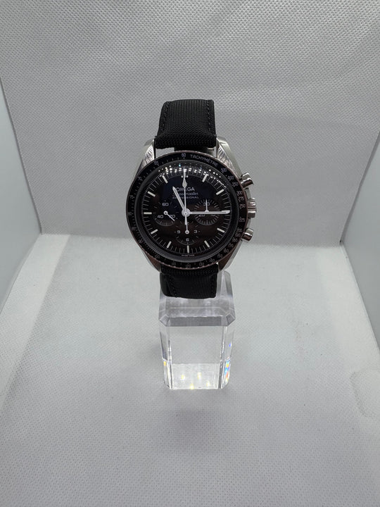 Pre-Owned watch, Omega Speedmaster Moonwatch 42mm on Leather Strap