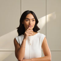 Clogau Nature's Wonder 9ct Solid Gold Beachcomber Layered Necklace with Pearl - Michael Jones Jeweller