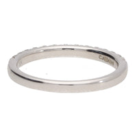 Emerald and Diamond 18ct White Gold Half Eternity Ring