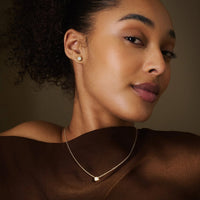 Clogau® Celebration 9ct Solid Gold Necklace with 0.5ct Lab-Grown Diamond GCEL914