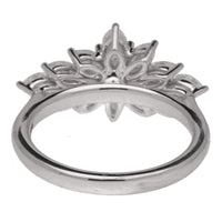 Diamond 1.40ct Starburst Platinum Ring