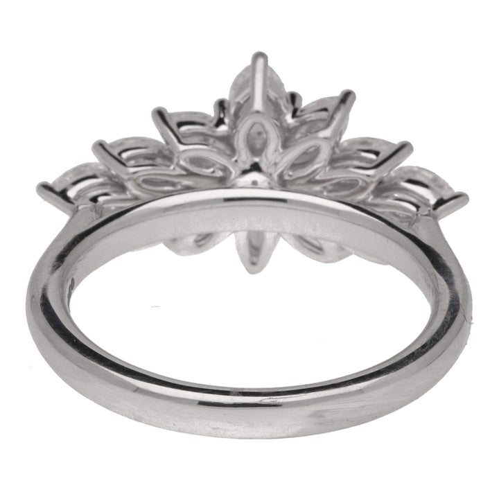 Diamond 1.40ct Starburst Platinum Ring - Michael Jones Jeweller