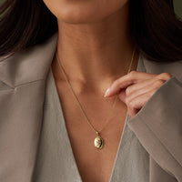 Clogau Forget Me Not Gold and Diamond Pendant - Michael Jones Jeweller