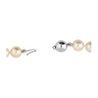 Cultured Pearl 18ct White Gold Necklace - Michael Jones Jeweller