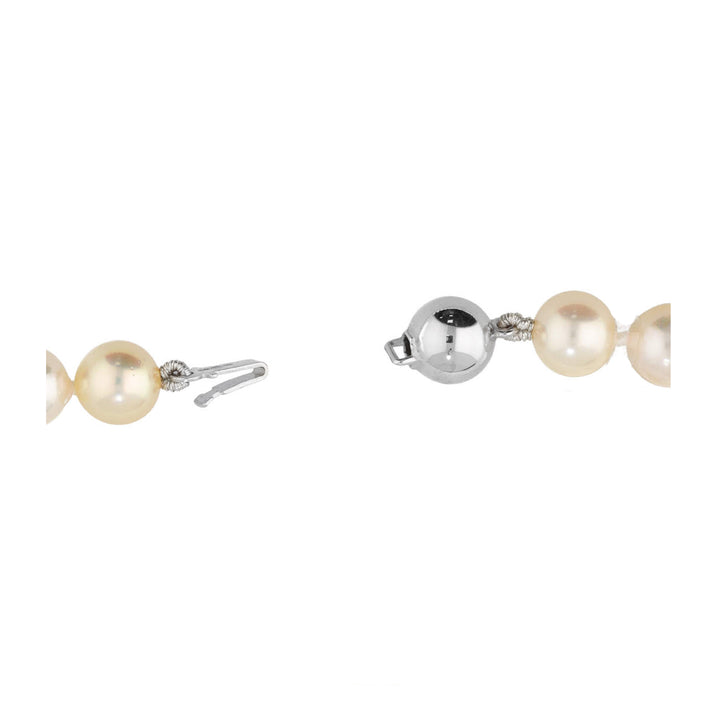 Cultured Pearl 18ct White Gold Necklace