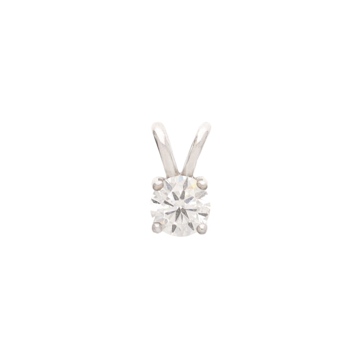 Diamond 18ct White Gold Pendant