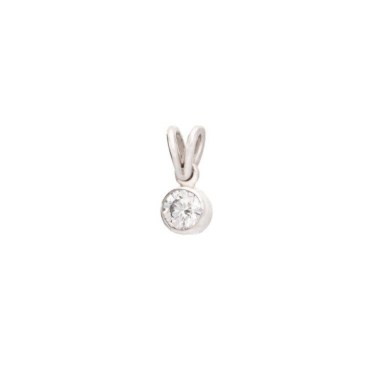 Diamond 18ct White Gold Pendant