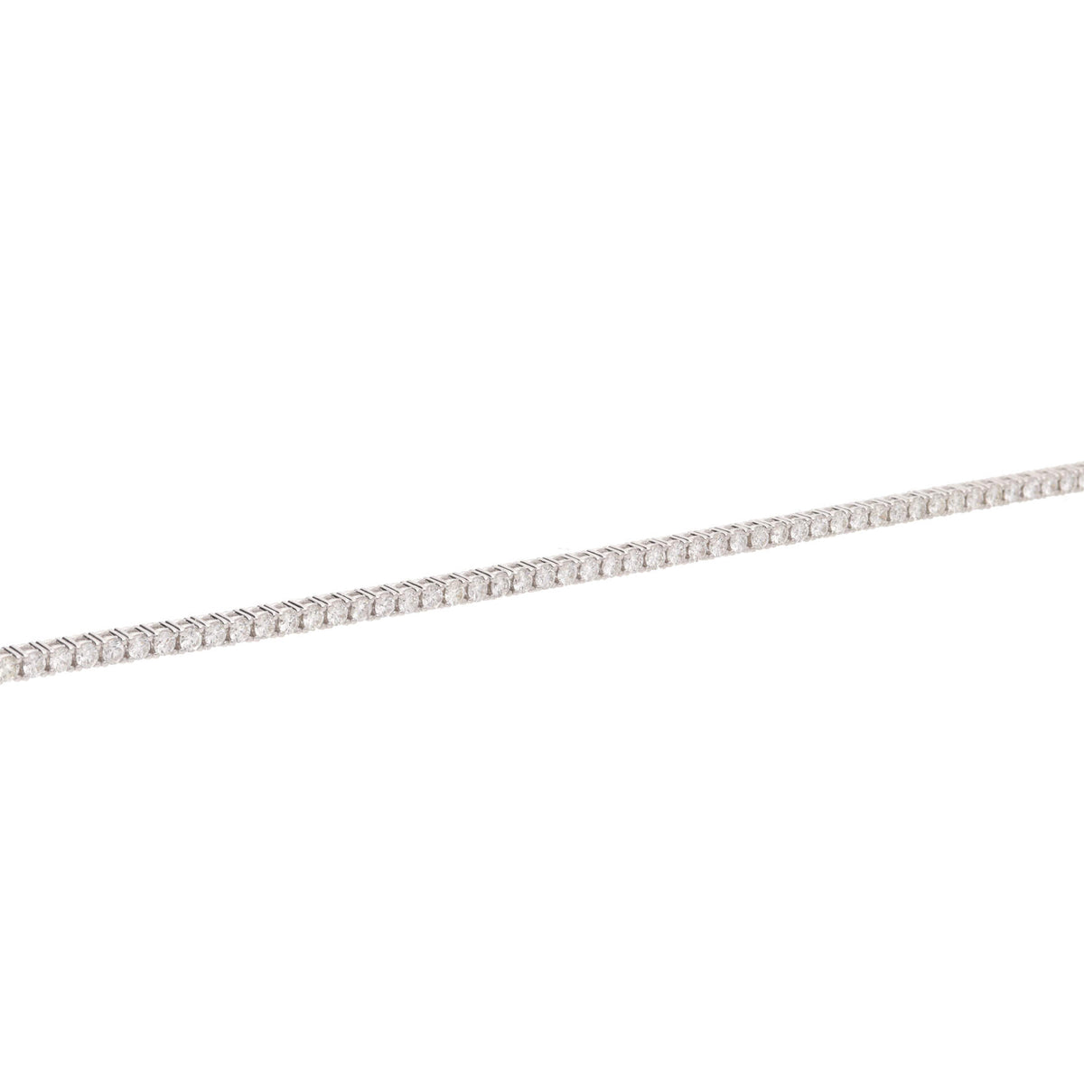 Diamond 2.15ct 18ct White Gold Tennis Bracelet - Michael Jones Jeweller