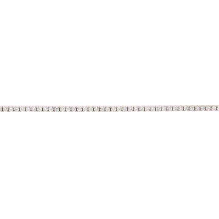 Diamond 2.15ct 18ct White Gold Tennis Bracelet - Michael Jones Jeweller