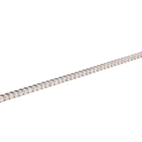 Diamond 5.67ct 18ct White Gold Tennis Bracelet - Michael Jones Jeweller