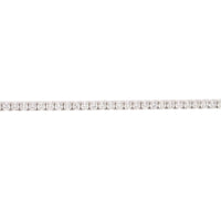 Diamond 8.00ct 18ct White Gold Tennis Bracelet - Michael Jones Jeweller