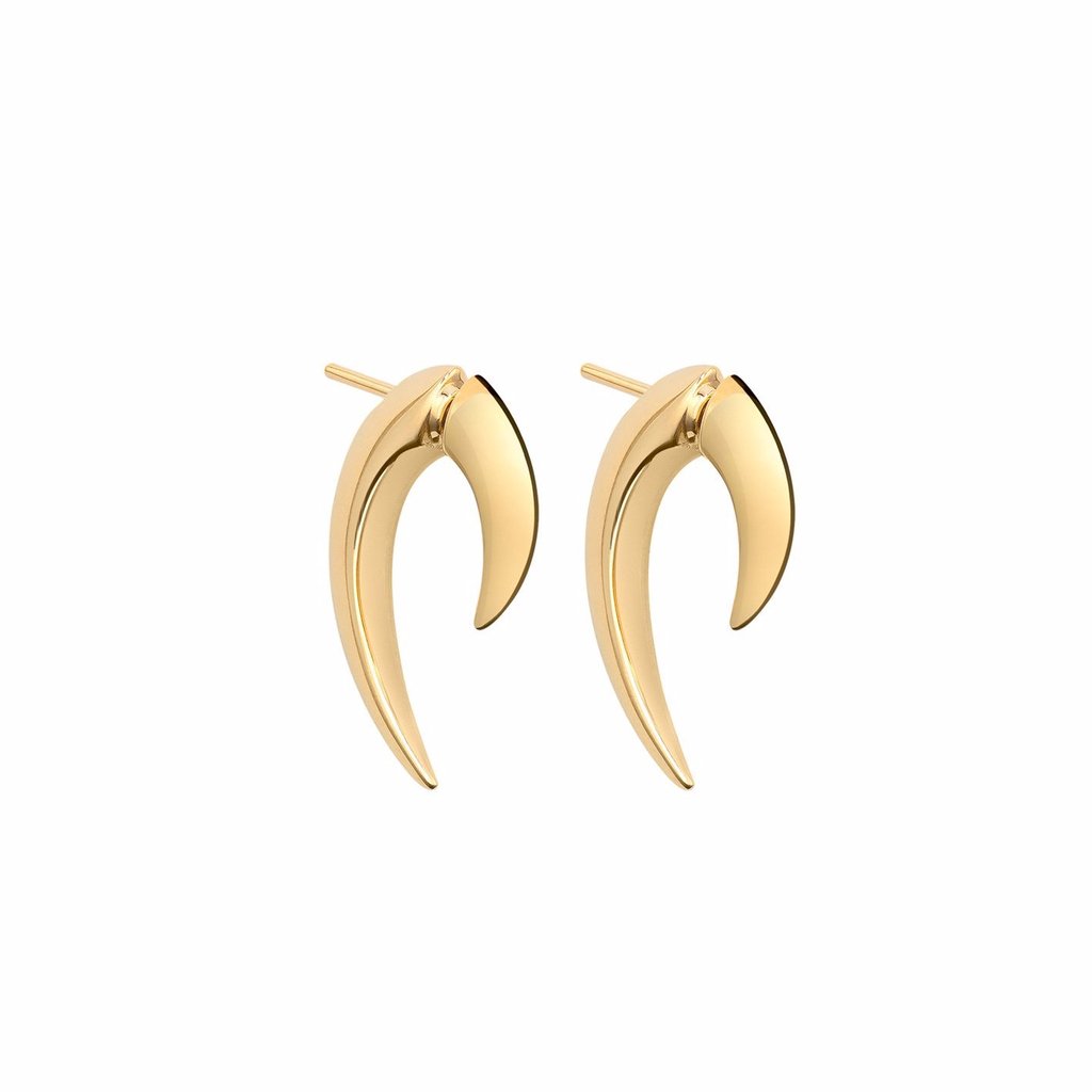 Shaun Leane Yellow Gold Vermeil Talon Earrings HT007.YVNAEOS - Michael Jones Jeweller