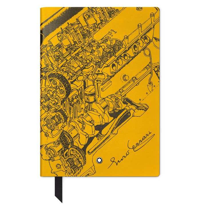 Montblanc Notebook #146 small, Great Characters Enzo Ferrari, Modena Yellow - Lined. - Michael Jones Jeweller