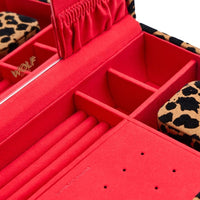 Wolf Savanna Leopard Print Medium Jewellery Box