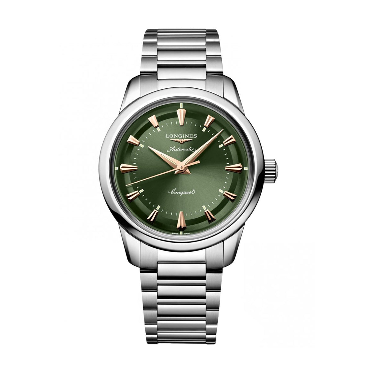 Longines CONQUEST HERITAGE 38mm Automatic Watch L16494026 - Michael Jones Jeweller