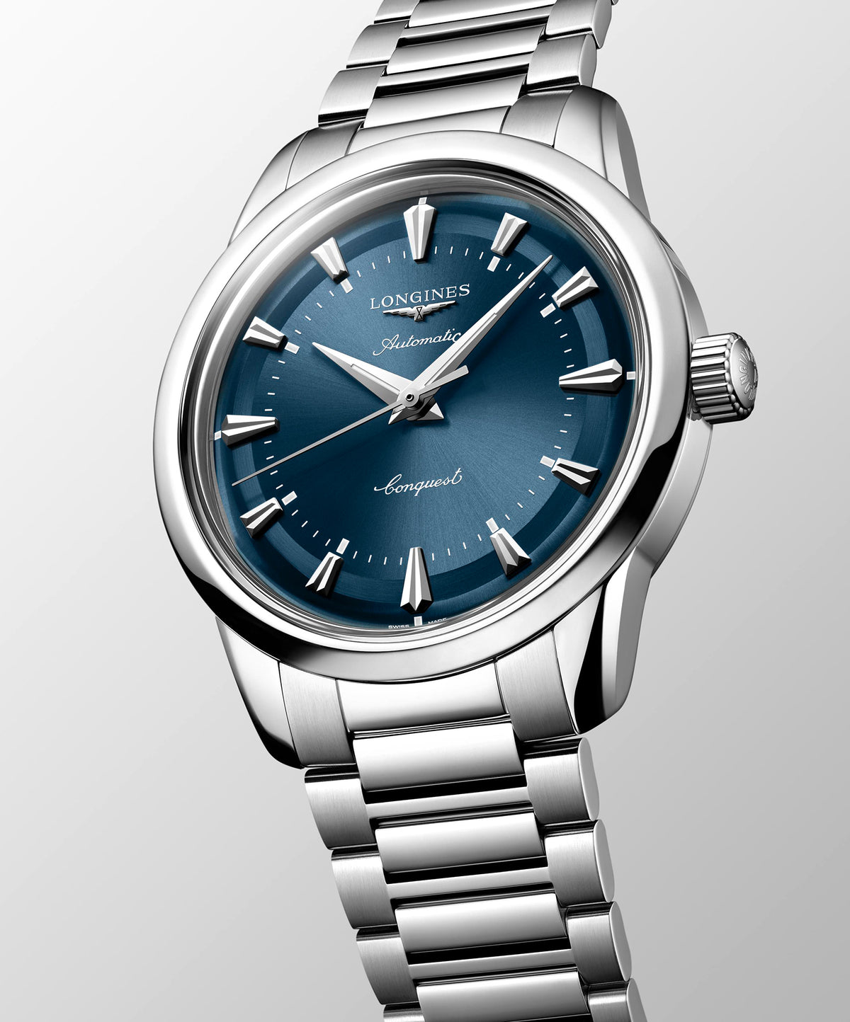 Longines CONQUEST HERITAGE 38mm Automatic Watch L16494926 - Michael Jones Jeweller